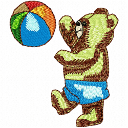 Teddy Embroidery Design 1 Teddy Embroidery Design 1